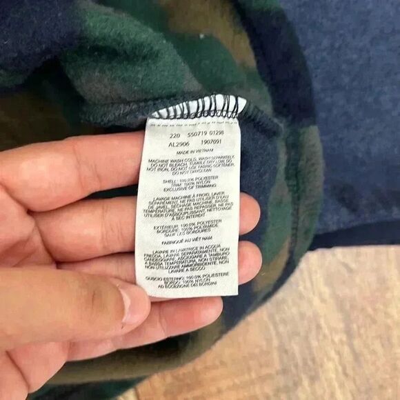 Vintage Columbia Camo Fleece Women’s Size M - Picture 6 of 7